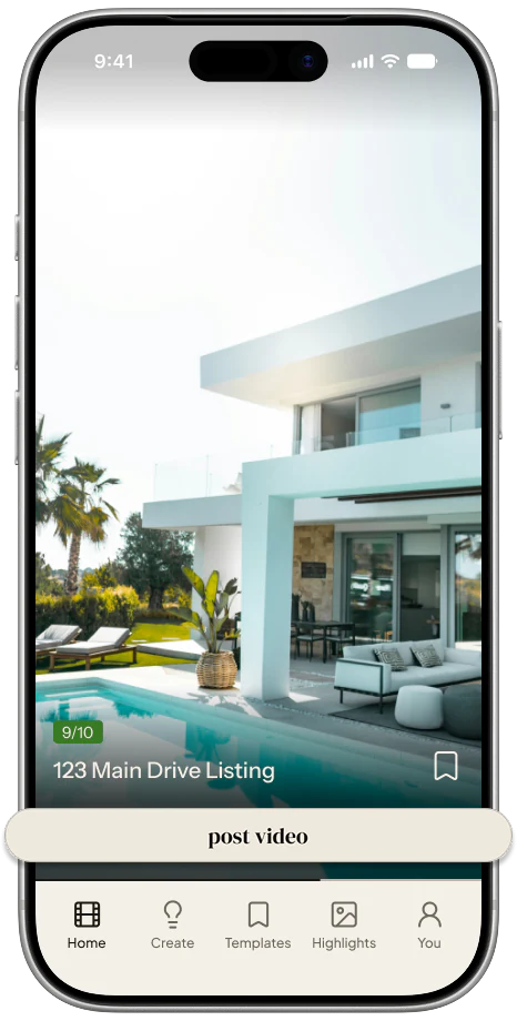 Mitty iOS notification says your next video is ready, click to edit or post
